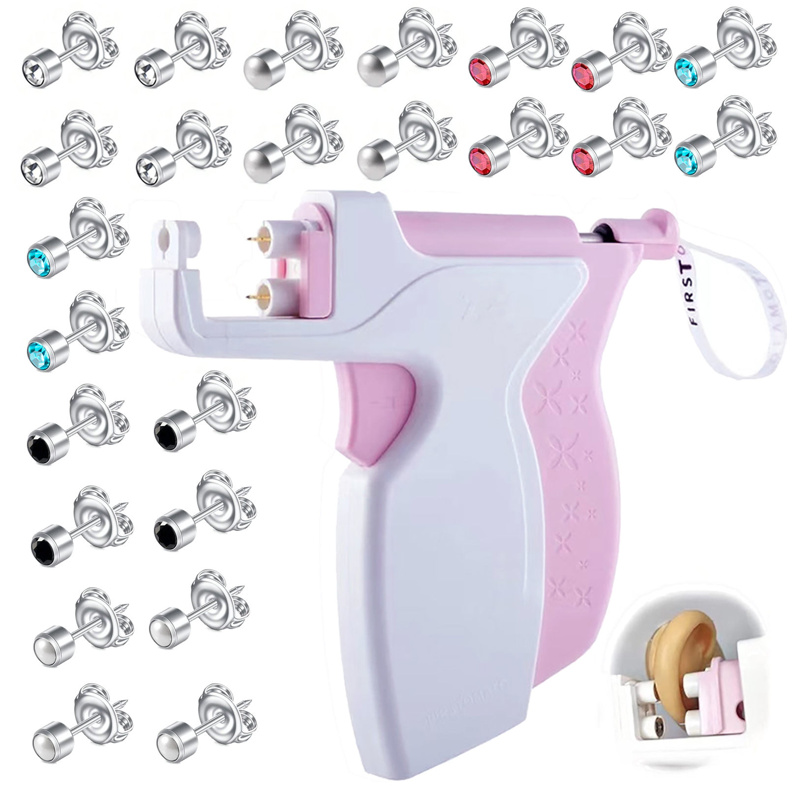 Body Jewelry Store - T3 Ear Piercing Gun Kit Aseptic