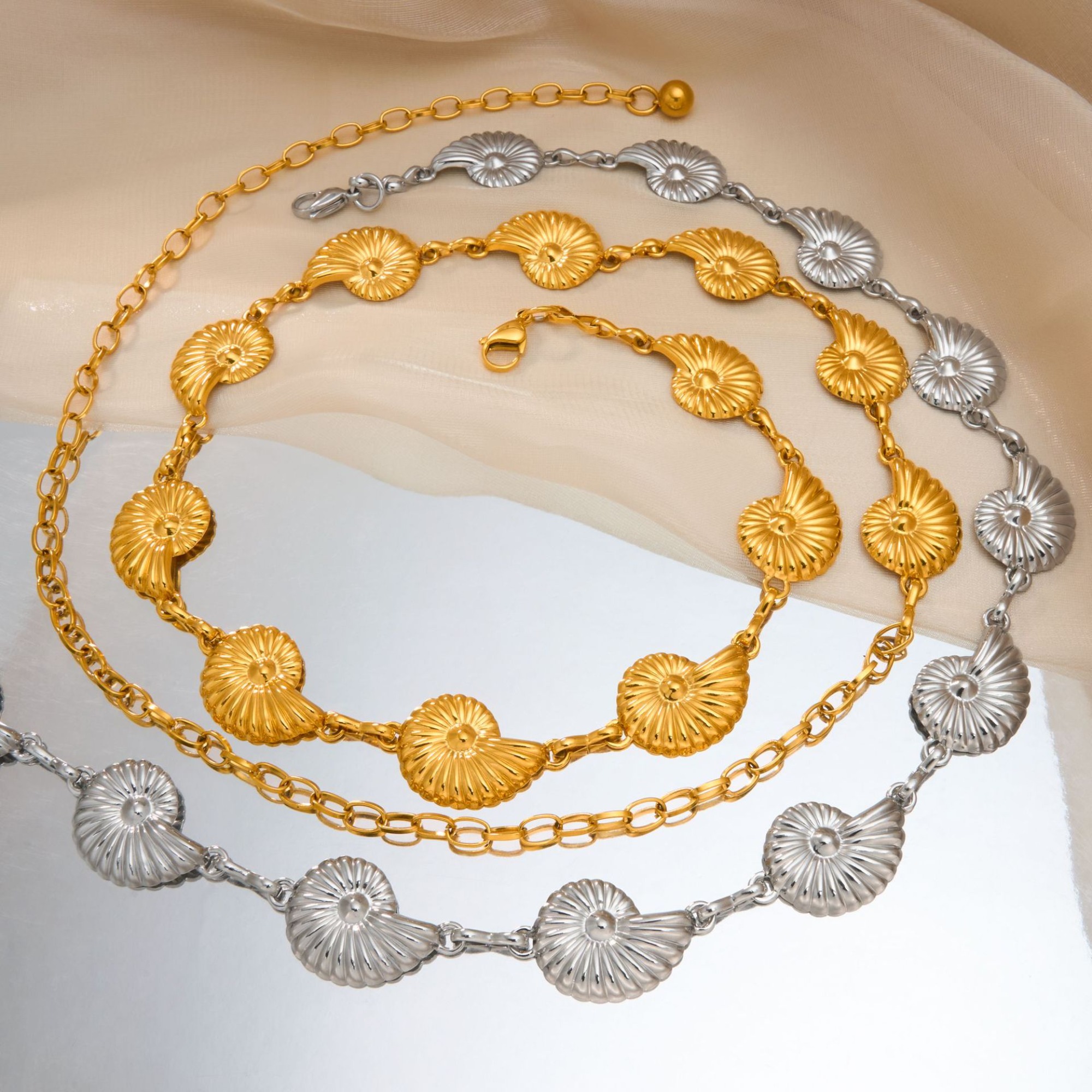 18k Gold Plated Stainless Stee - Body Jewelry Gold Plated avaliação e preço
