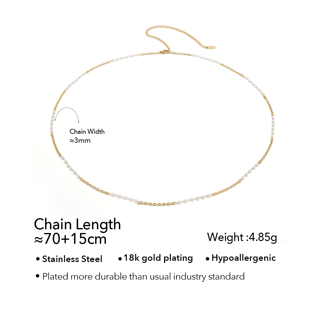 ENFASHION Waist Chain Imitatio - Body Jewelry Gold Plated avaliação e preço