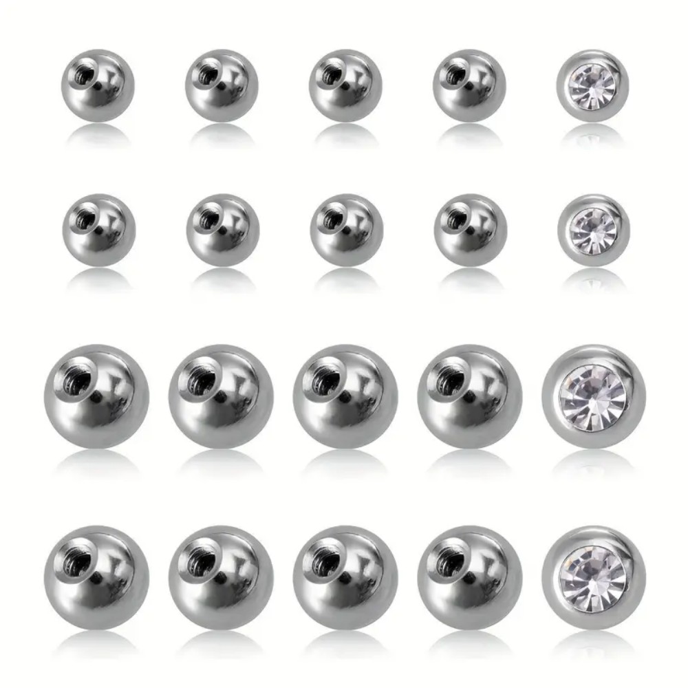 10pcs Piercing Balls 3mm 5mm S - Body Jewelry Store avaliação e preço