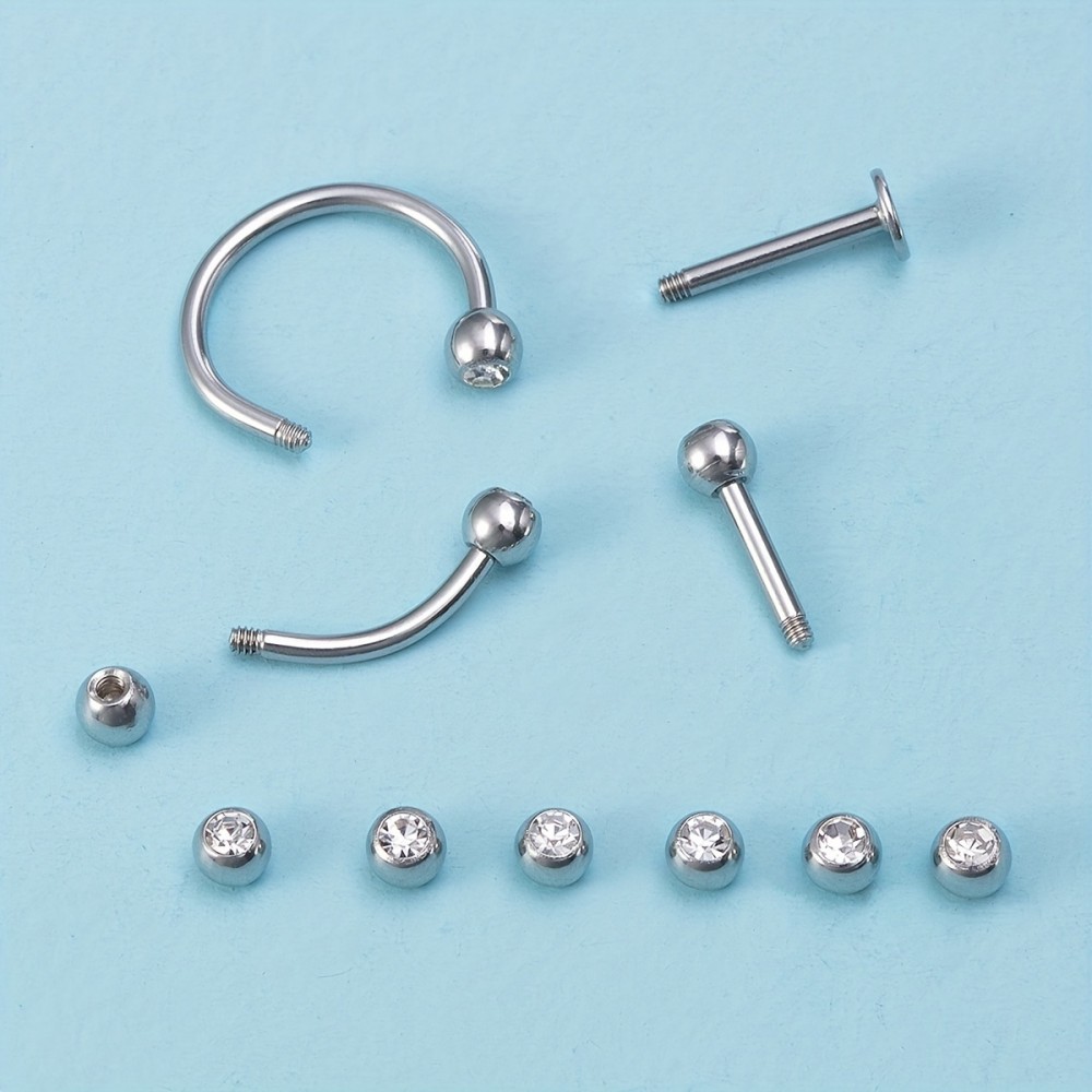 10pcs Piercing Balls 3mm 5mm S - Body Jewelry Store avaliação e preço