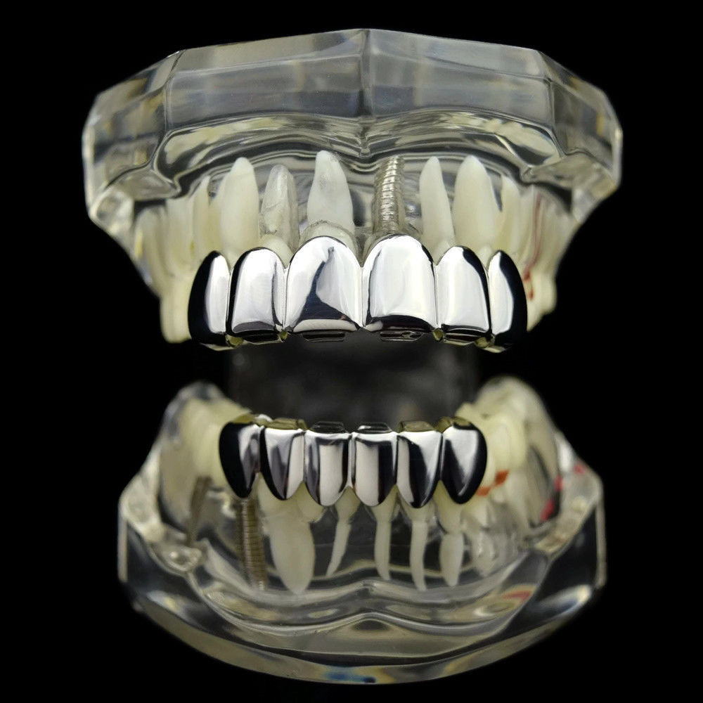TOPGRILLZ Glossy Gold Silver P - Body Jewelry Gold Plated avaliação e preço
