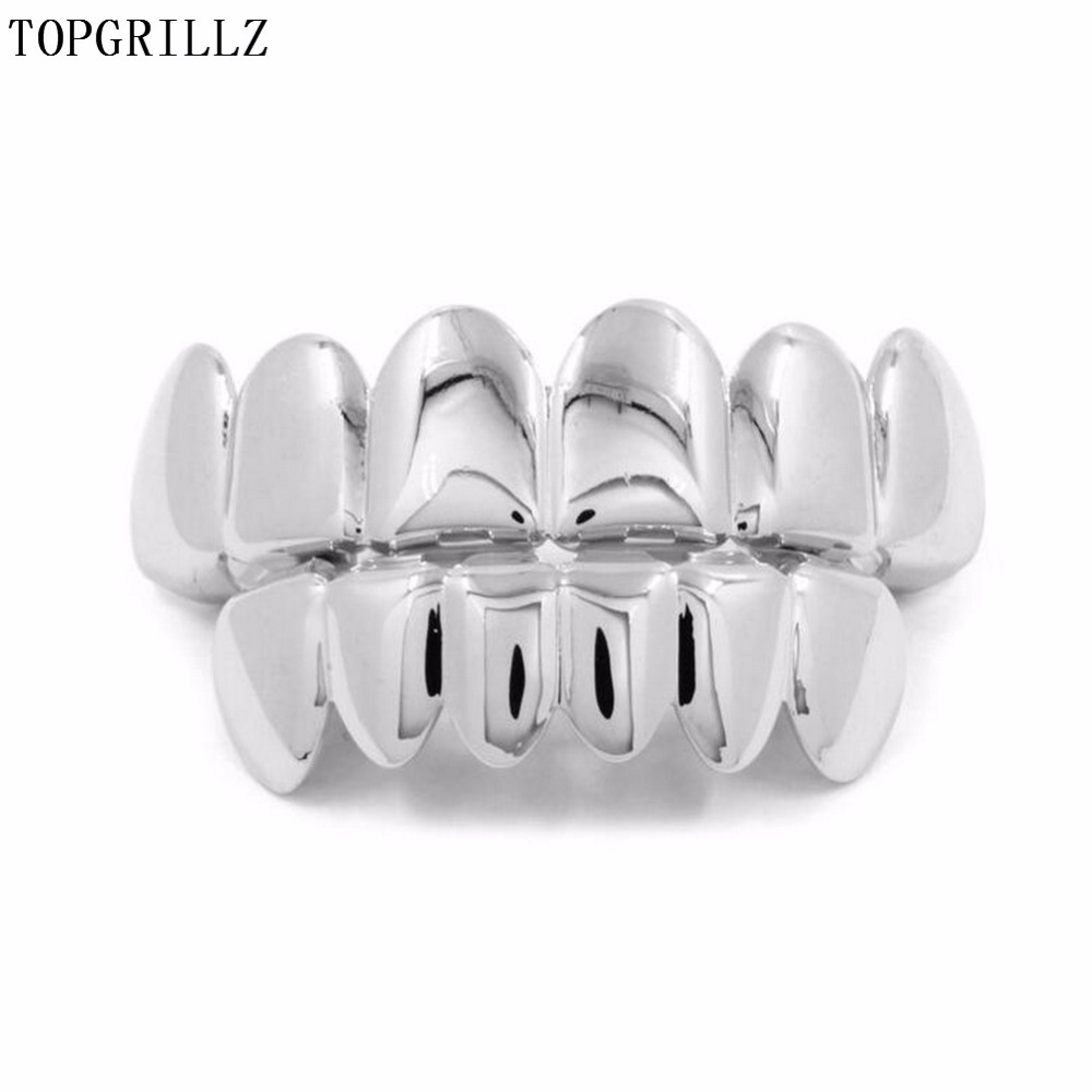 TOPGRILLZ Glossy Gold Silver P - Body Jewelry Gold Plated avaliação e preço