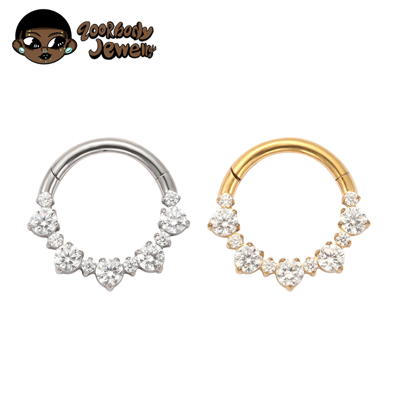ASTM F136 TItanium Daith Click - Zoor Body Jewelry avaliação e preço