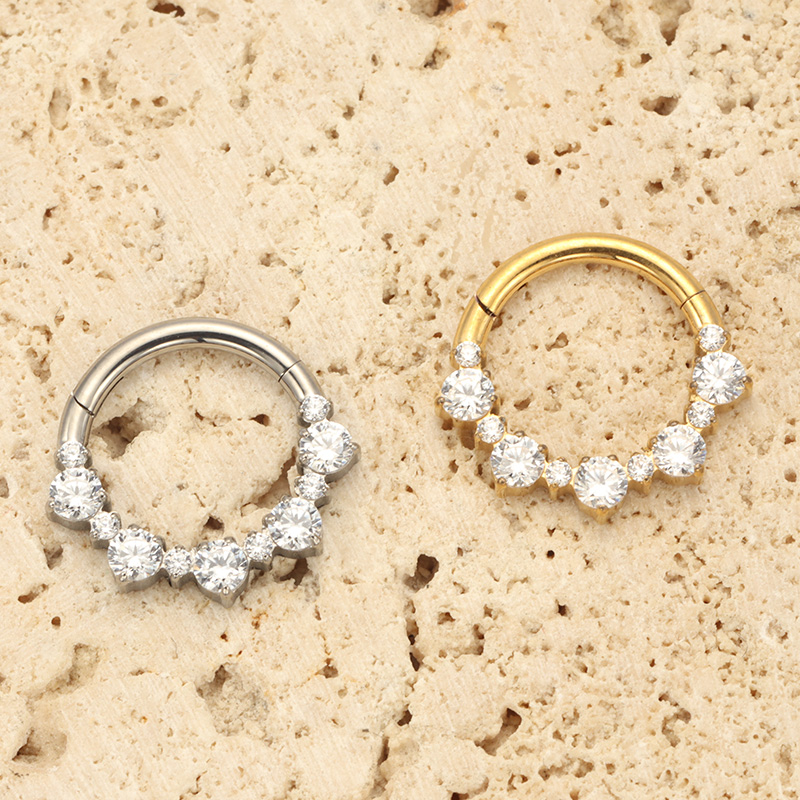 ASTM F136 TItanium Daith Click - Zoor Body Jewelry avaliação e preço