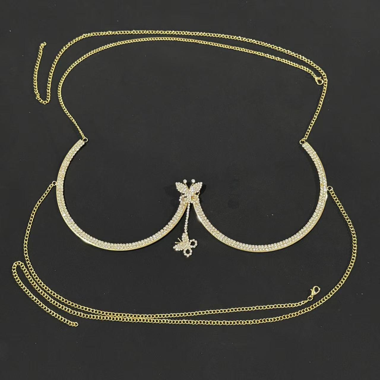 New curved full diamond butter - Body Jewelry Chest avaliação e preço