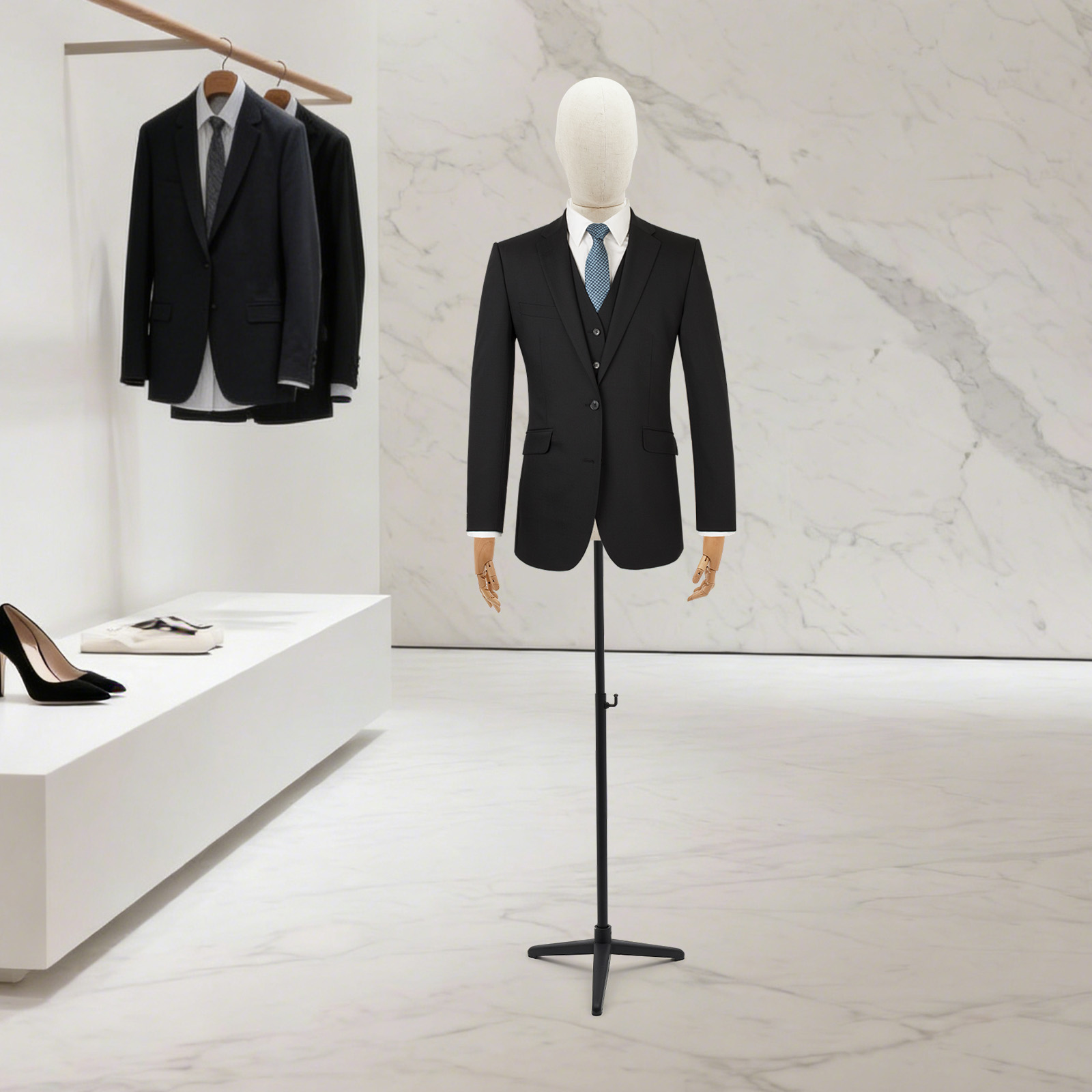 Male Mannequin Display Stand,  - Body Jewelry Store avaliação e preço