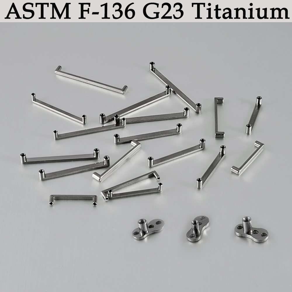 5/1PCS G23 Titanium Surface Pi - Body Jewelry Dermal avaliação e preço