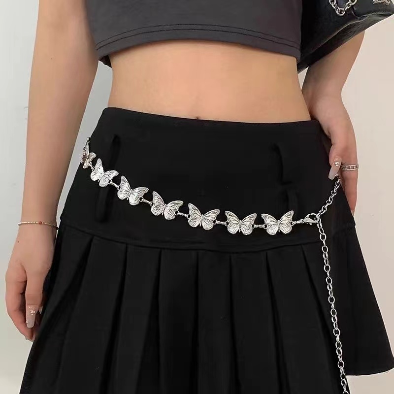 Fashion Butterfly Belt Waist C - Body Jewelry Charms avaliação e preço