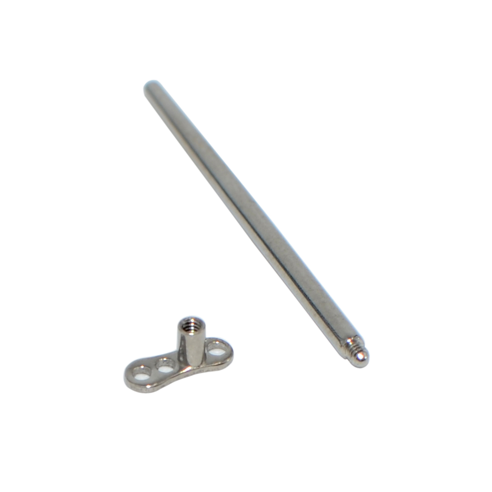 316L Surgical Stainless Steel  - Body Jewelry Dermal avaliação e preço