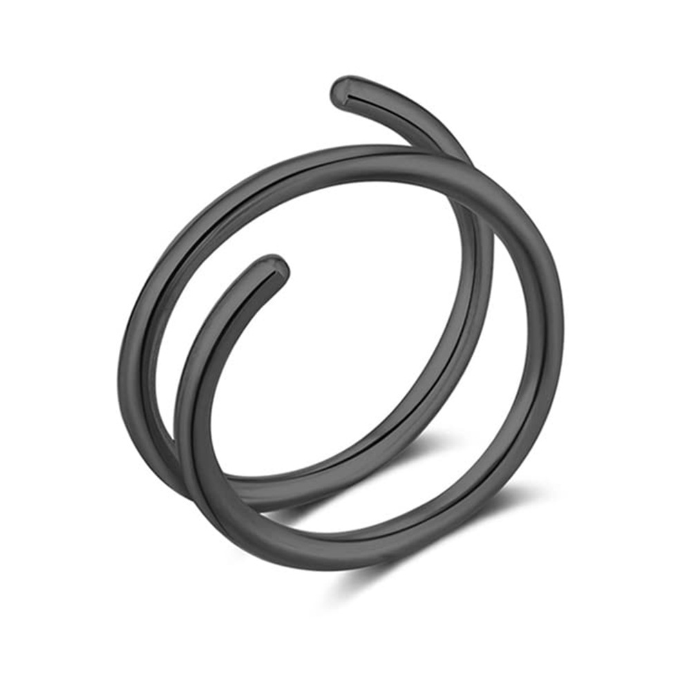 1PC Stainless Steel 316 Double - Body Jewelry Nose Ring avaliação e preço