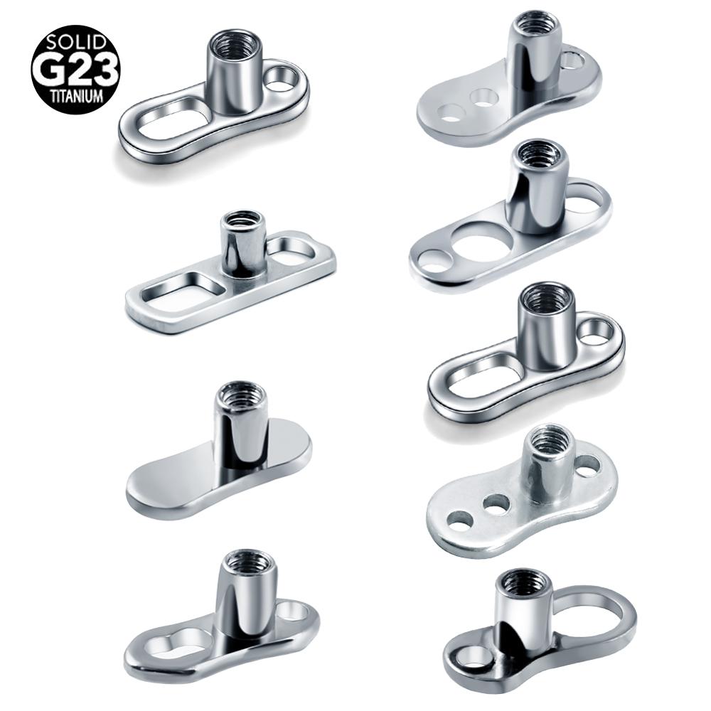 10pcs/lot G23 Titanium Micro D - Body Jewelry Dermal avaliação e preço