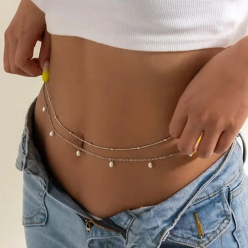 New Charm Sexy Double Layer Bu - Body Jewelry Charms avaliação e preço