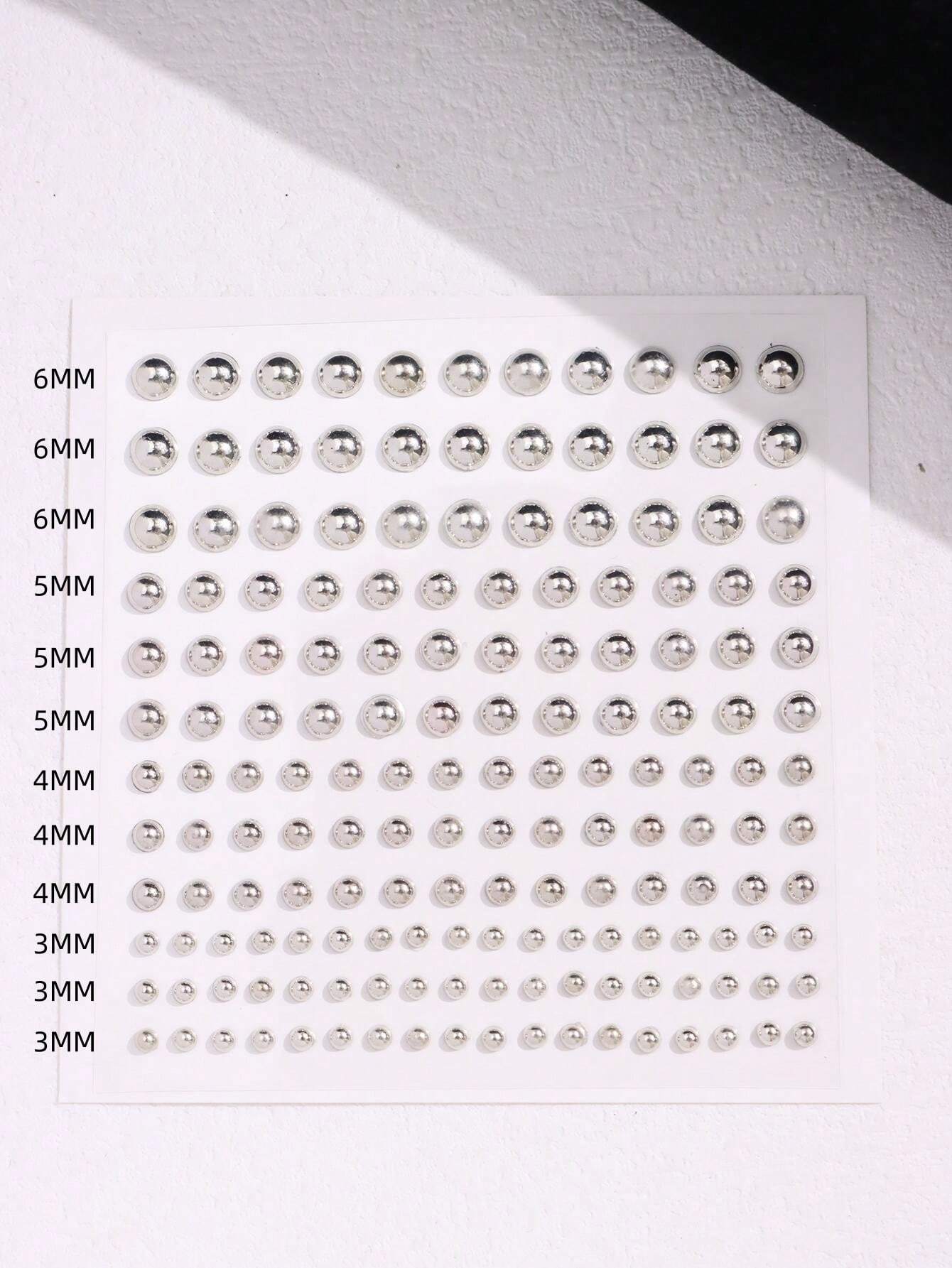 165pcs/Set 3-6mm Silver Plated - Body Jewelry Nose Ring avaliação e preço