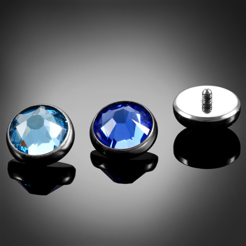 1PC G23 Titanium Dermal Anchor - Body Jewelry Dermal avaliação e preço