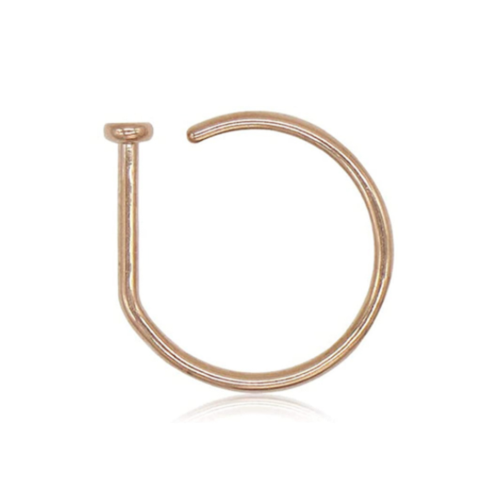 1PC Woman Man Fake Nose Rings  - Body Jewelry Nose Ring avaliação e preço