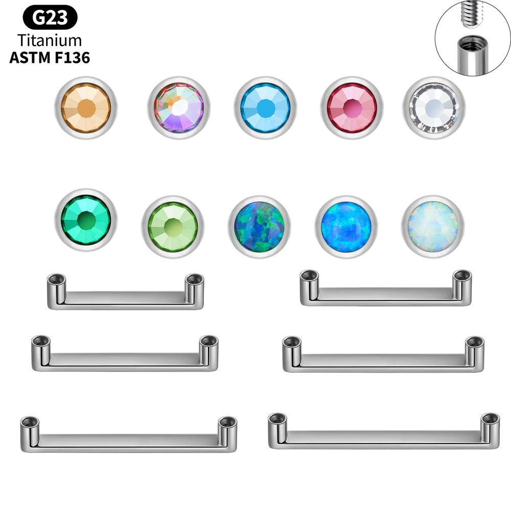 ASTM F136 Titanium Dermal Anch - Body Jewelry Dermal avaliação e preço