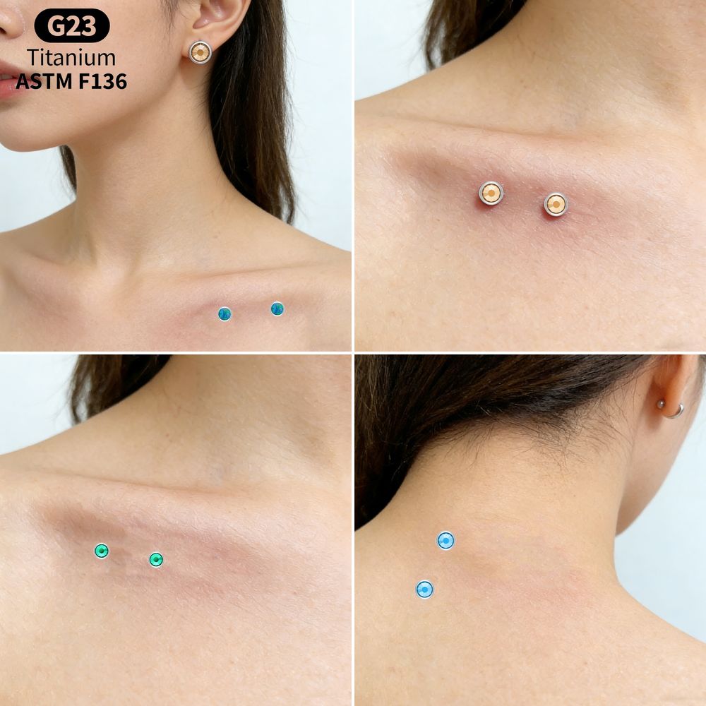 ASTM F136 Titanium Dermal Anch - Body Jewelry Dermal avaliação e preço