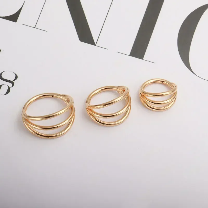 ASTM F136 Titanium 3 Layer Hin - Zoor Body Jewelry avaliação e preço
