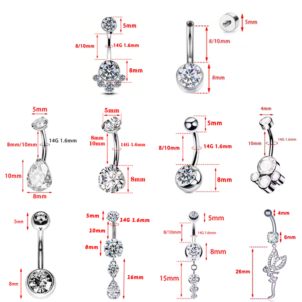 ASTM F136 Titanium 14G Hinged  - Body Jewelry For Sensitive Skin avaliação e preço
