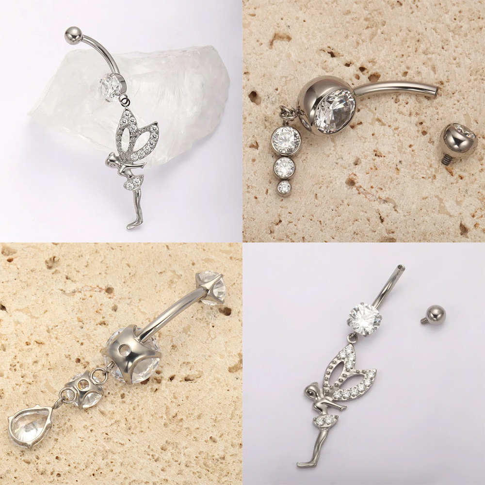 ASTM F136 Titanium 14G Hinged  - Body Jewelry For Sensitive Skin avaliação e preço
