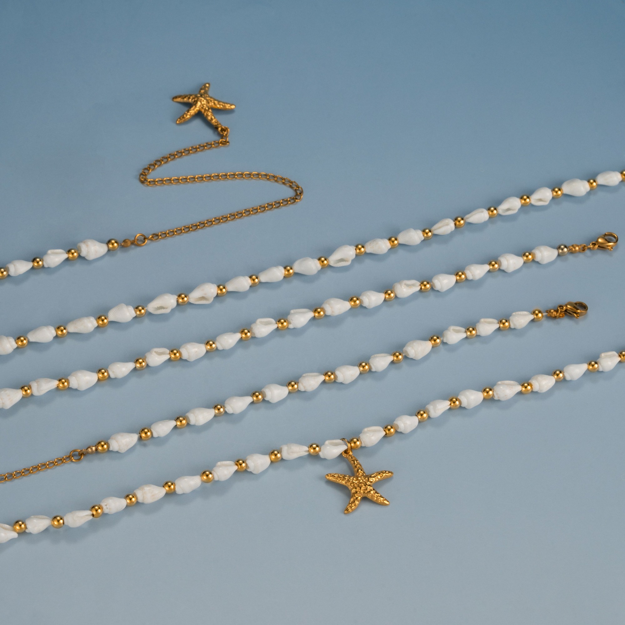 Sweet Summer Vacation Style St - Body Jewelry Gold Plated avaliação e preço