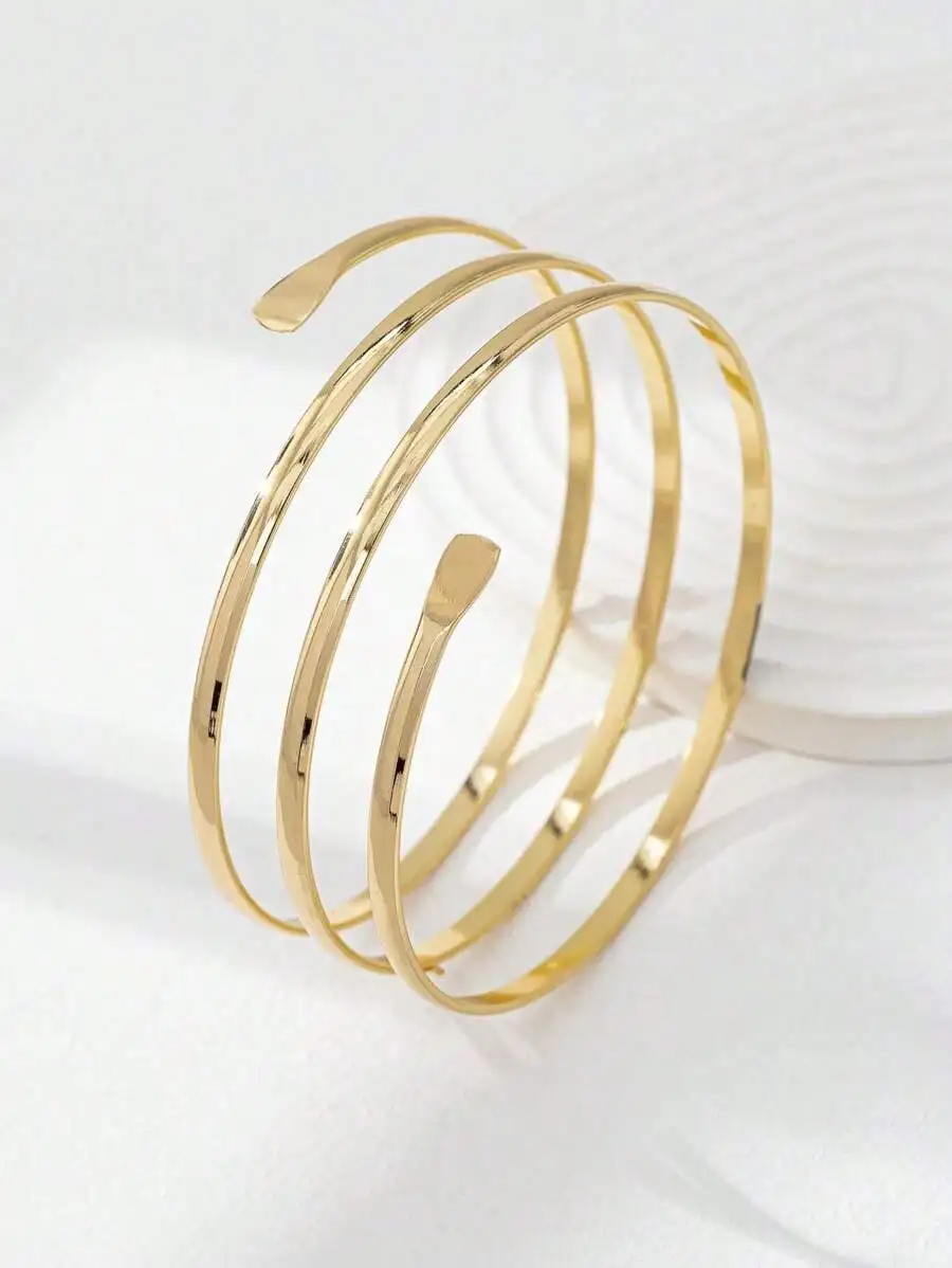 1pc Women Metal Wire Armband,  - Body Jewelry Usa avaliação e preço