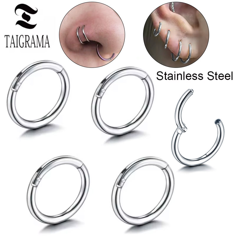 316L Surgical Steel Seamless N - Body Jewelry For Sensitive Skin avaliação e preço