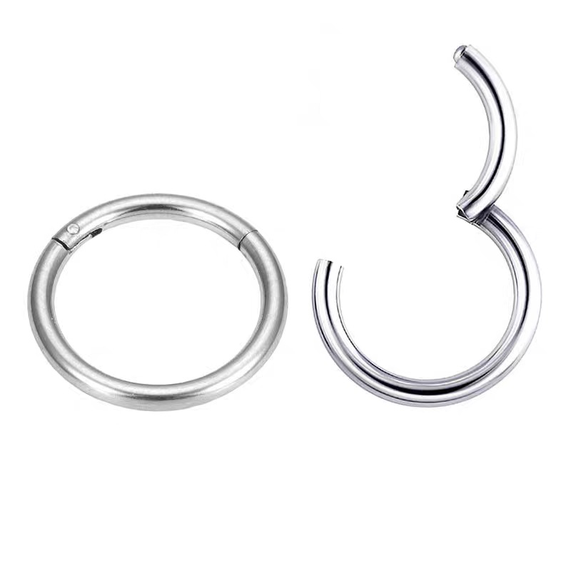 316L Surgical Steel Seamless N - Body Jewelry For Sensitive Skin avaliação e preço