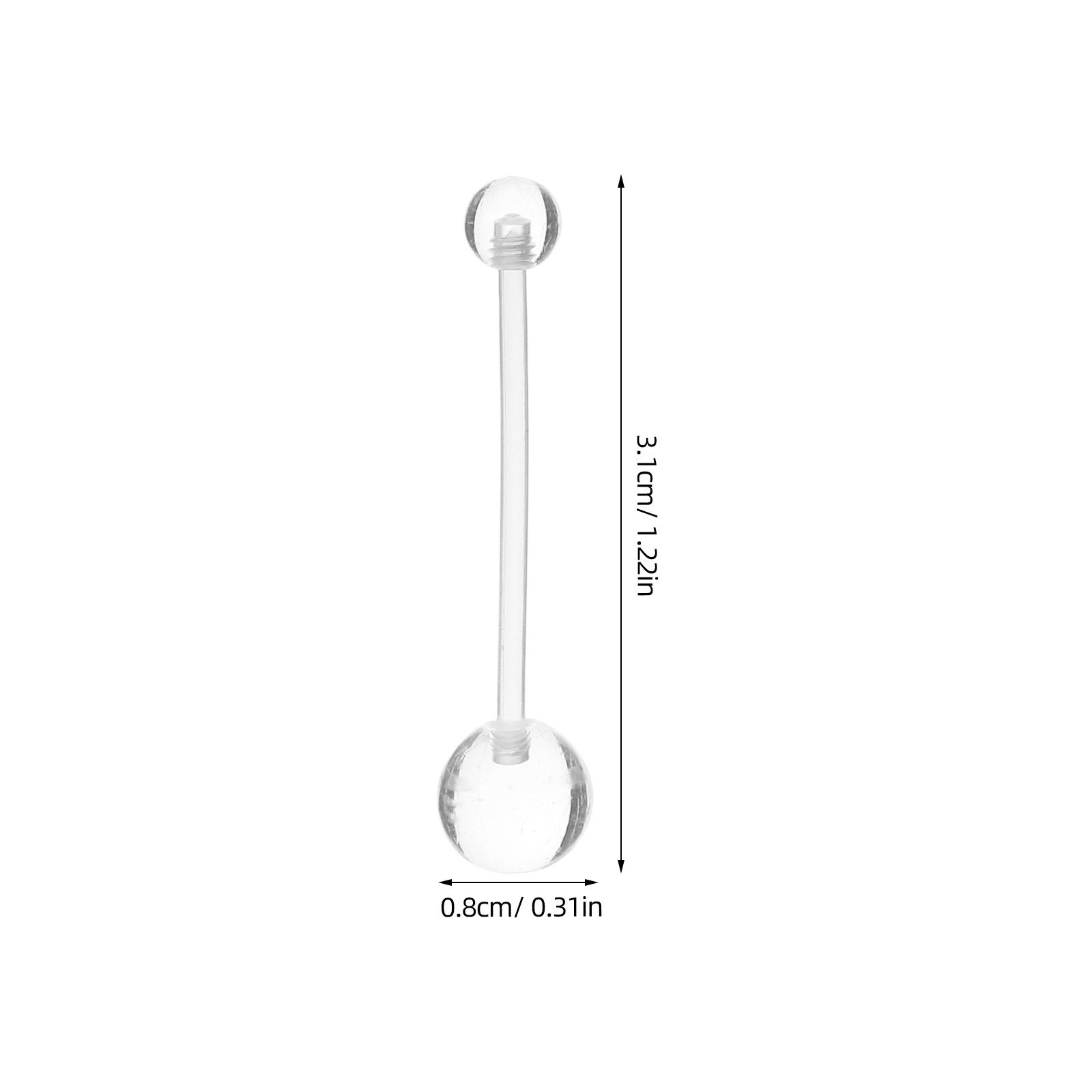 16Pcs Invisible Belly Button R - Body Jewelry For Sensitive Skin avaliação e preço