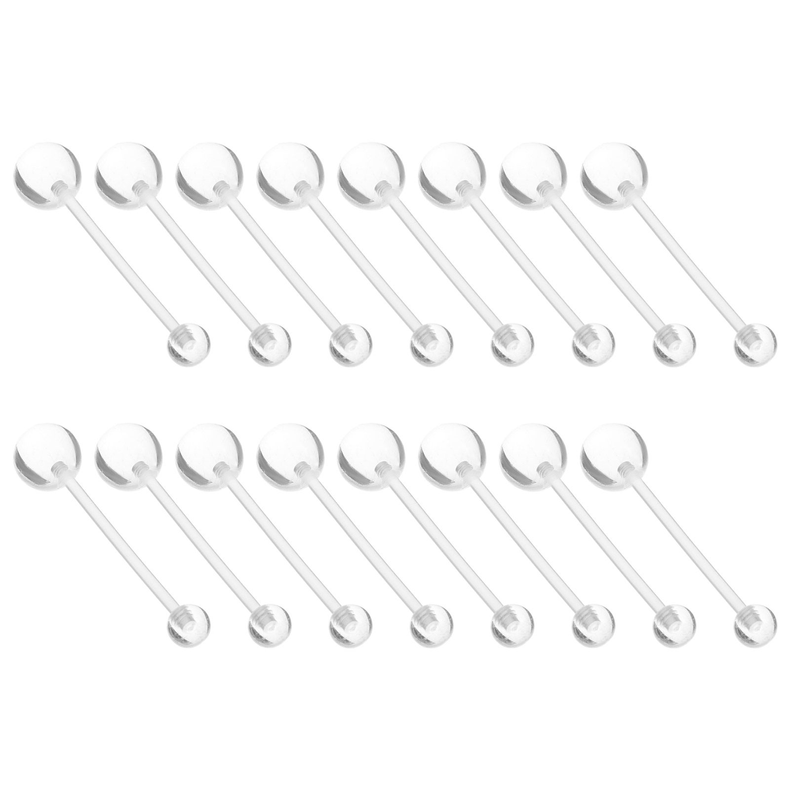 16Pcs Invisible Belly Button R - Body Jewelry For Sensitive Skin avaliação e preço