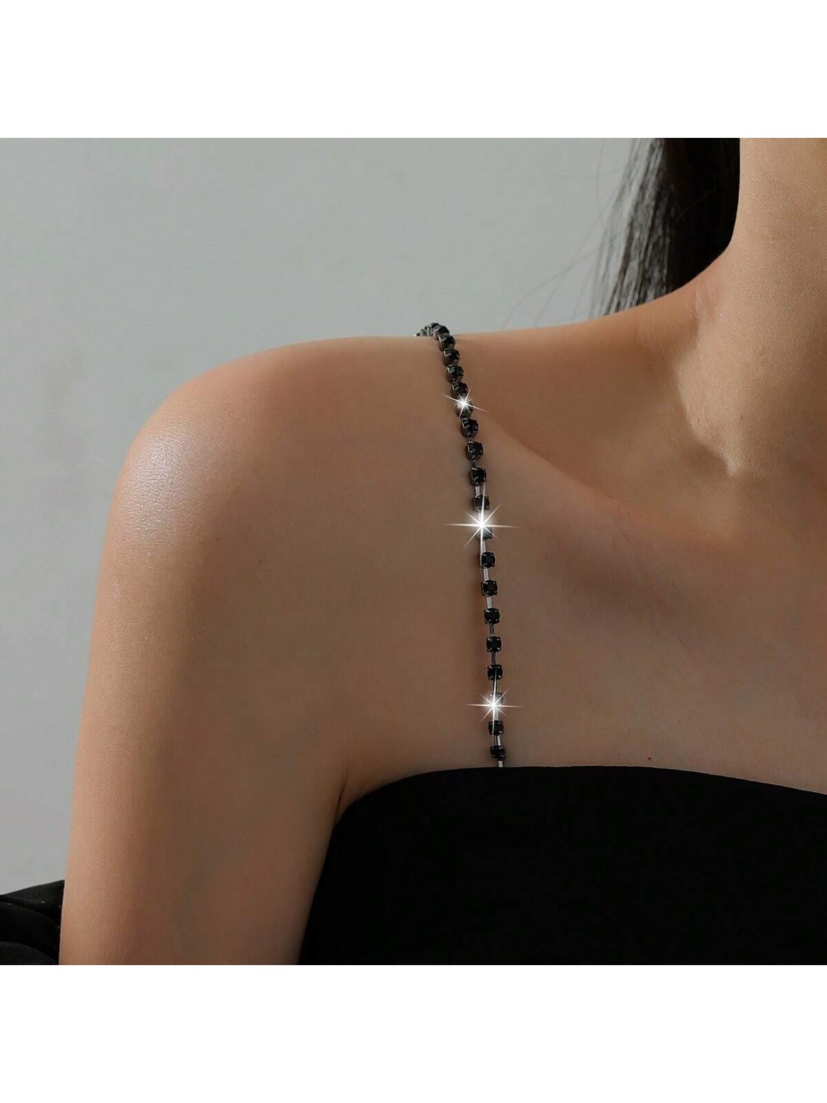 Elegant adjustable rhinestone  - Body Jewelry Bra avaliação e preço