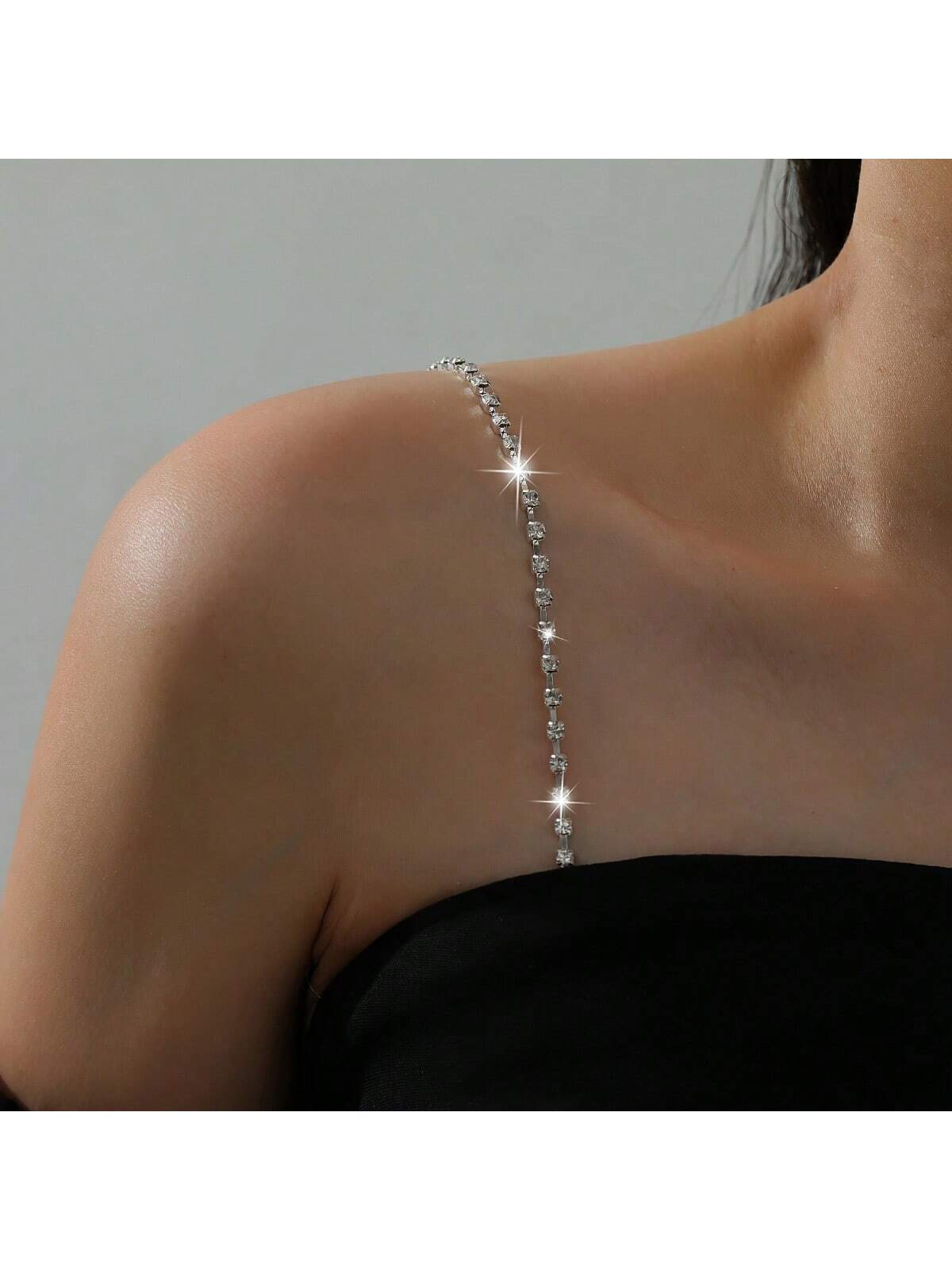 Elegant adjustable rhinestone  - Body Jewelry Bra avaliação e preço