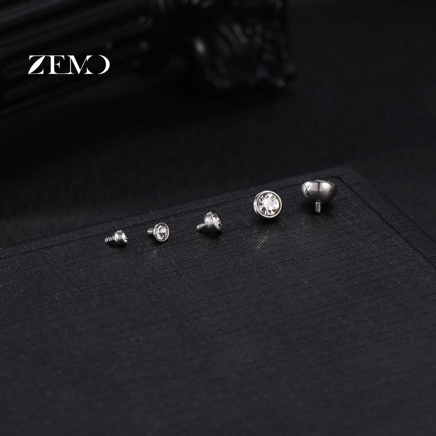 ZEMO 1-2pcs/lot Stainless Stee - Body Jewelry Dermal avaliação e preço