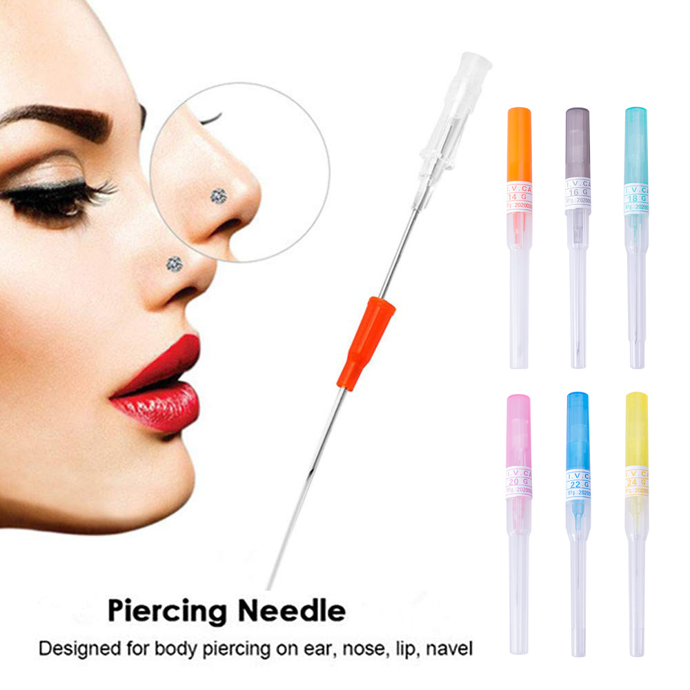 5pcs Sterilized Catheter Pierc - Body Jewelry Store avaliação e preço