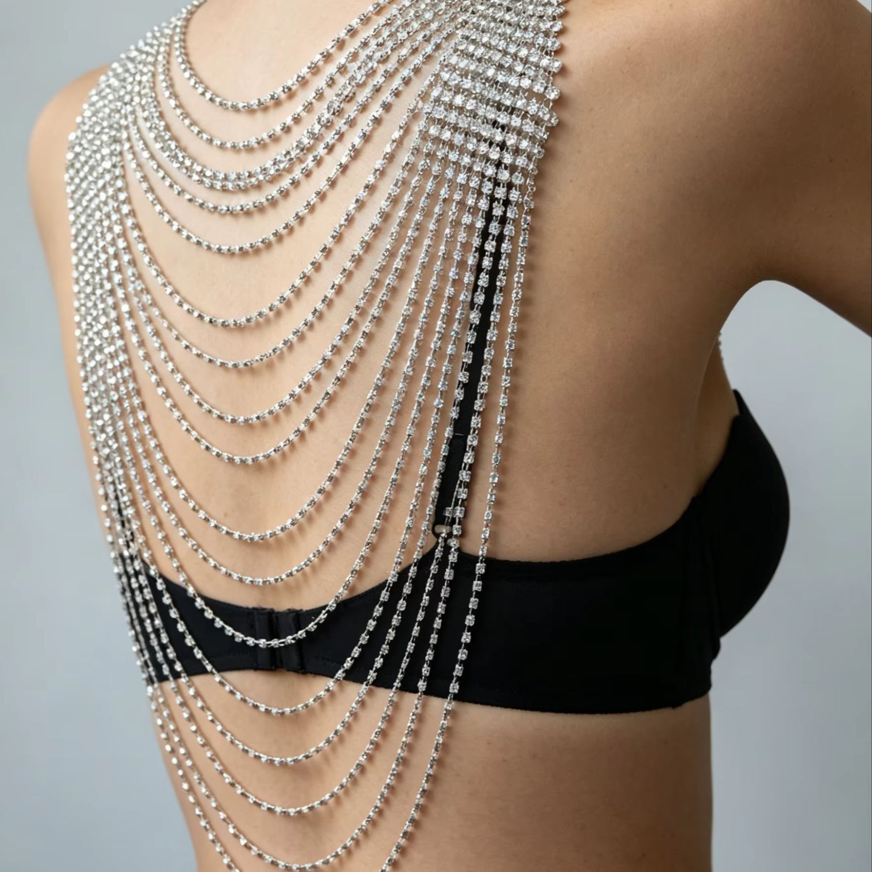 Stylish Multi-Layer Body Chain - Body Jewelry Usa avaliação e preço