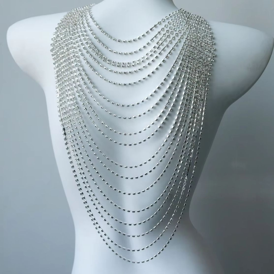 Stylish Multi-Layer Body Chain - Body Jewelry Usa avaliação e preço