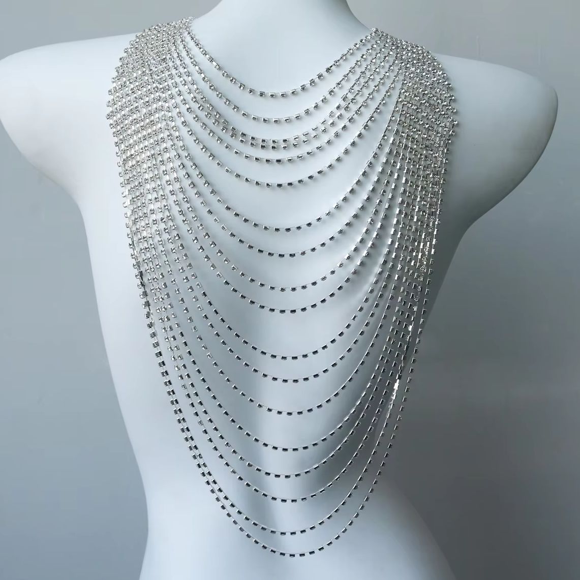 Stylish Multi-Layer Body Chain - Body Jewelry Usa avaliação e preço