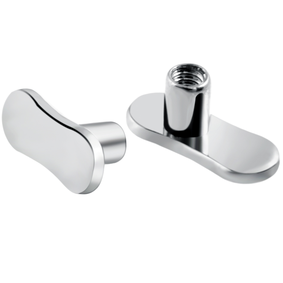 1PC G23 Titanium Piercings Mic - Body Jewelry Dermal avaliação e preço