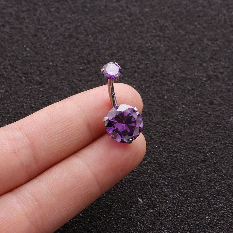 14G Belly Button Rings Surgica - Body Jewelry For Sensitive Skin avaliação e preço