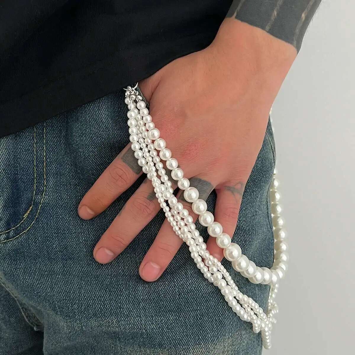 Lacteo Goth Multi Layer Imitat - Body Jewelry Luxury avaliação e preço