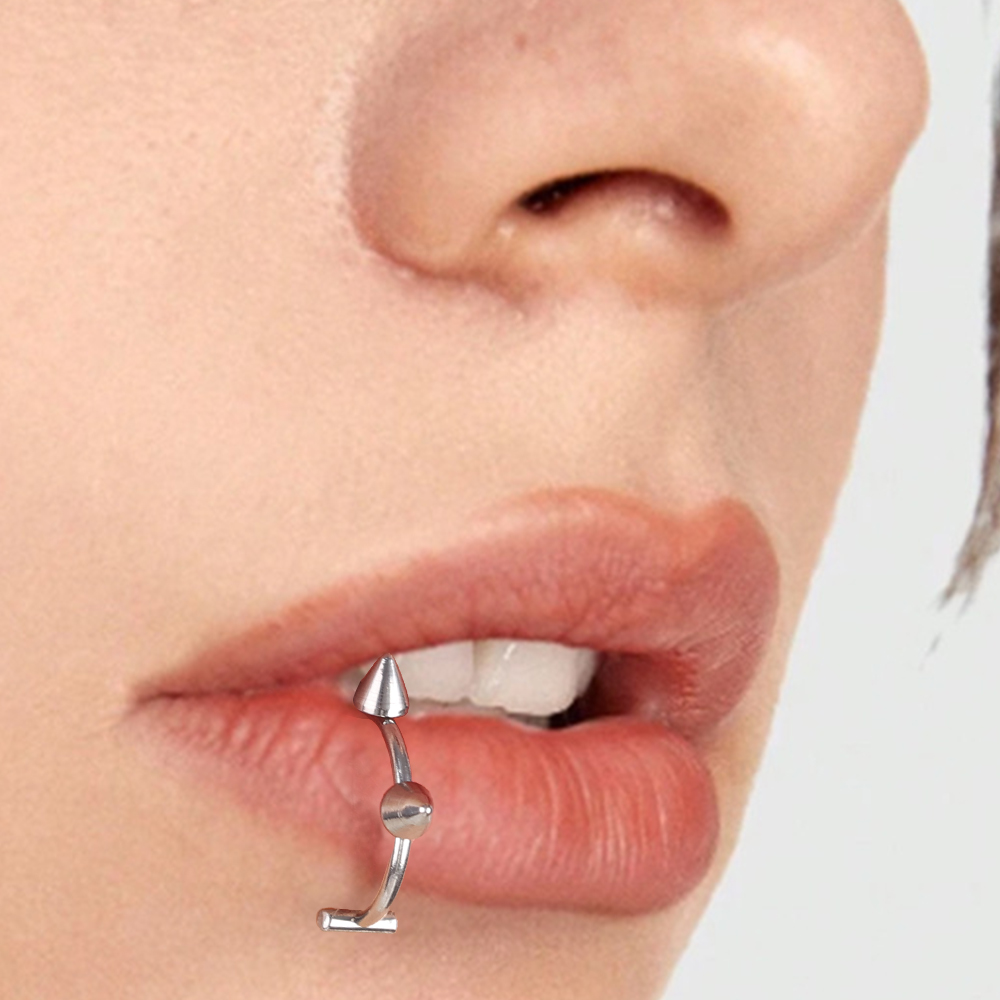 10pcs Punk Nose Ring One Nail  - Body Jewelry Nose Ring avaliação e preço