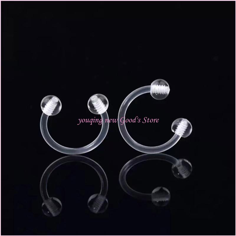 57QA Acrylic Piercing Collecti - Body Jewelry For Sensitive Skin avaliação e preço