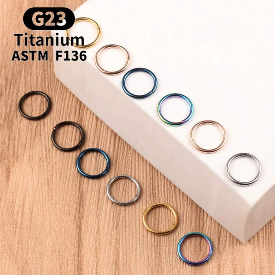 G23 Titanium Small Circle Nose - Body Jewelry Usa avaliação e preço