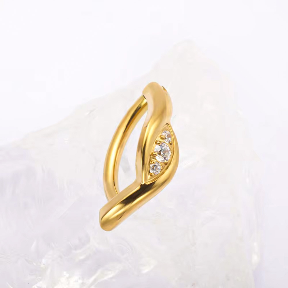 ASTM F136 Titanium 14G Hinged  - Body Jewelry For Sensitive Skin avaliação e preço