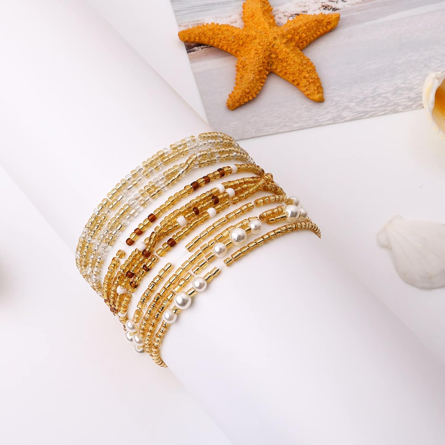 Waist Beads for Women Belly Be - Body Jewelry Online avaliação e preço