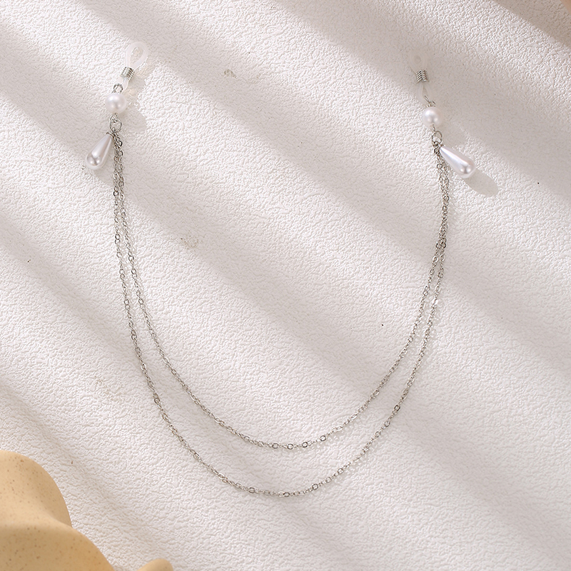Sexy Metal Pearl Tassel Chest  - Body Jewelry Charms avaliação e preço