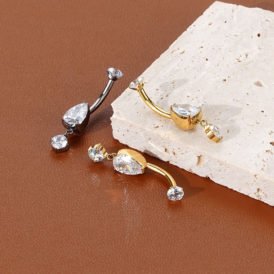 1/5PCS Titanium Crystal Zircon - Zoor Body Jewelry avaliação e preço