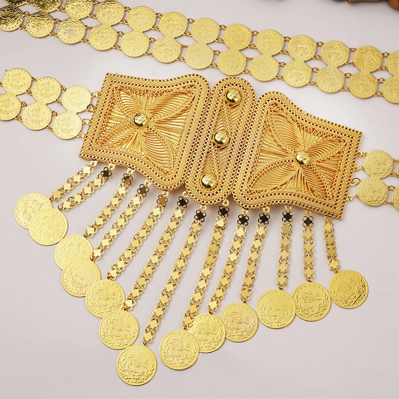 Kurdish Luxury Wedding Jewelry - Body Jewelry Gold Plated avaliação e preço