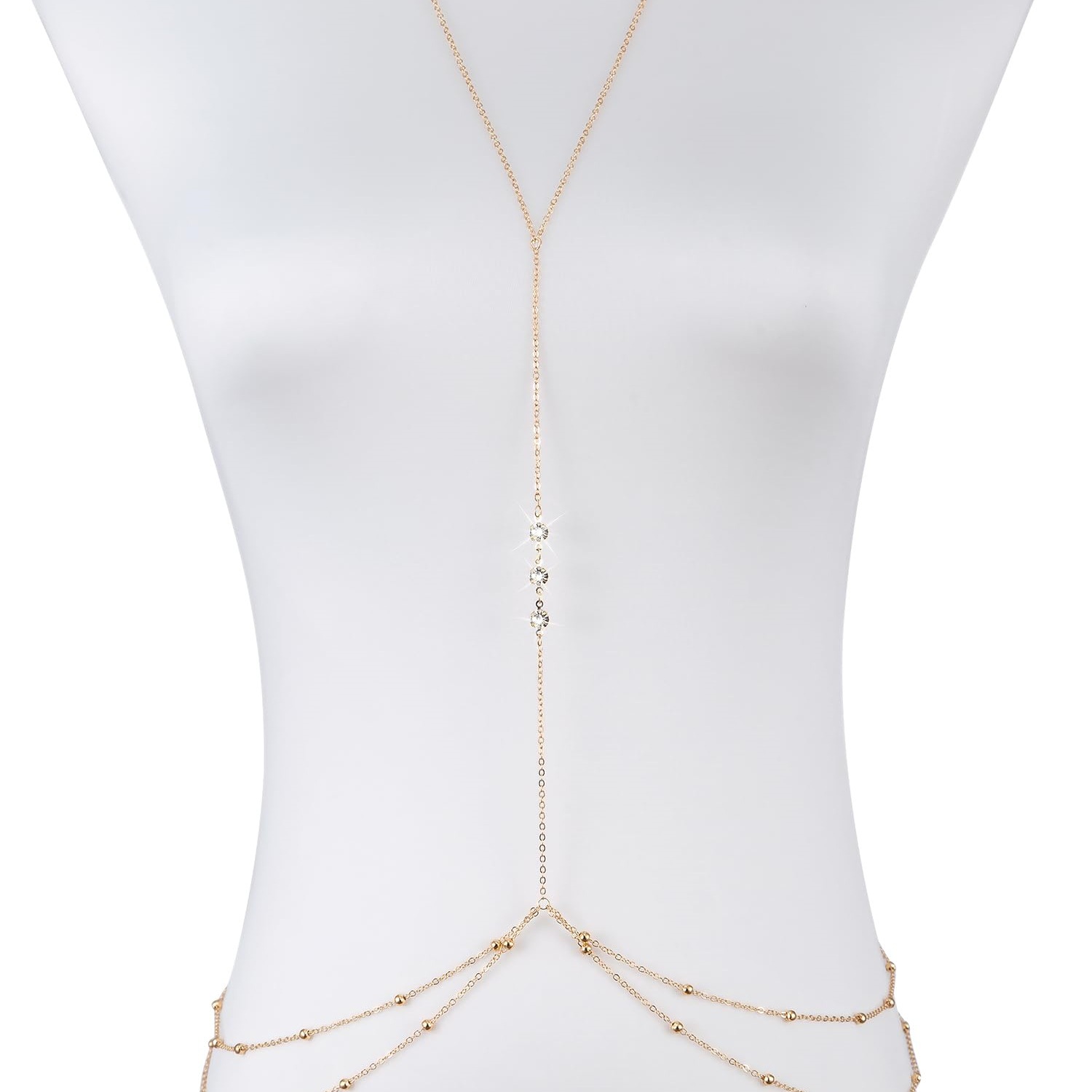 Simple Long Imitation crystal  - Body Jewelry Chest avaliação e preço